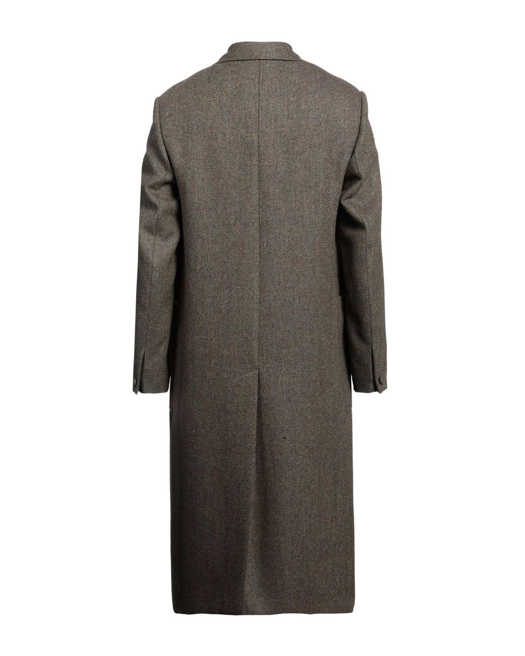 Givenchy Gray Coat Wool for men