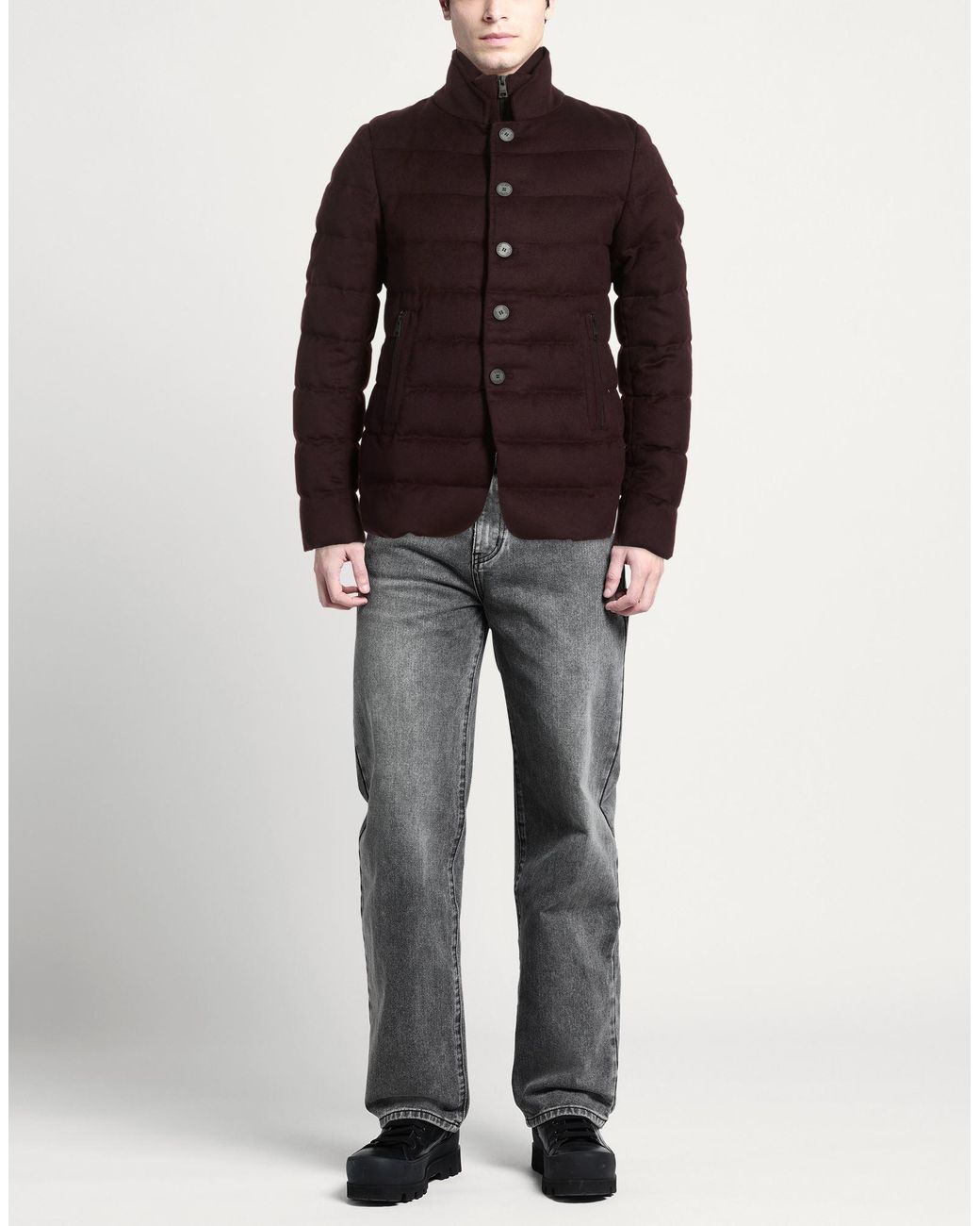 DUNO Purple Puffer for men