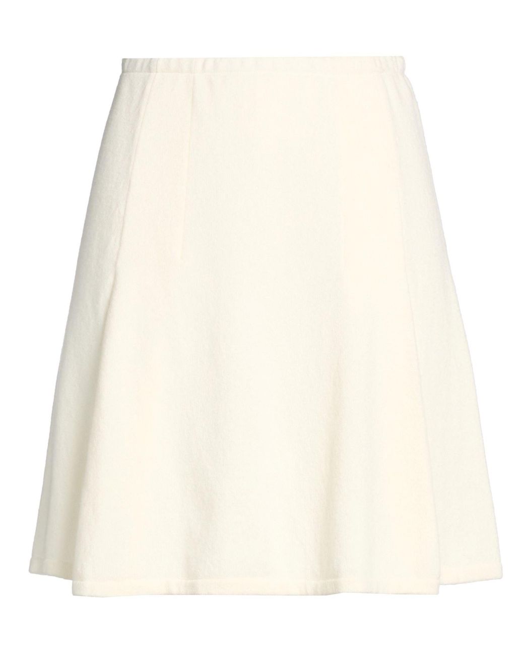 Bruno Manetti Natural Mini Skirt