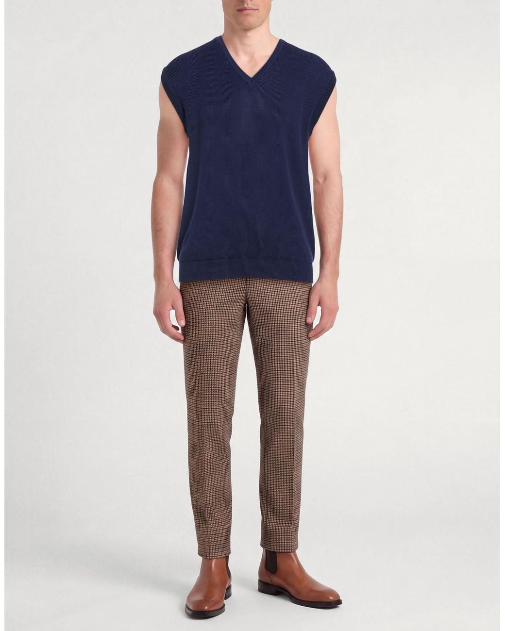 Moorer Pullover in Blue für Herren