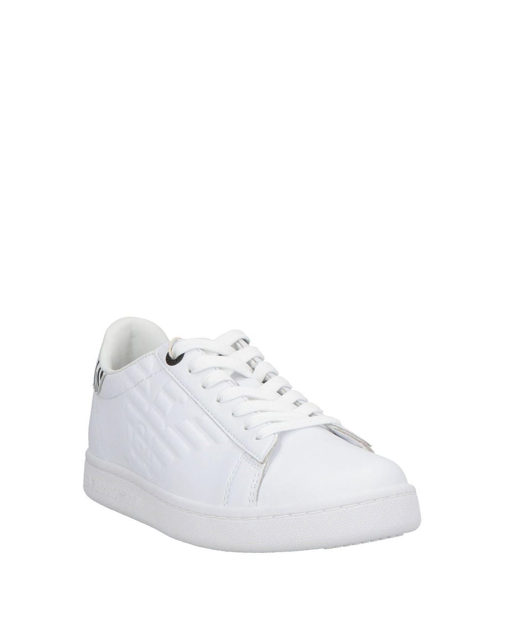 EA7 White Sneakers Leather