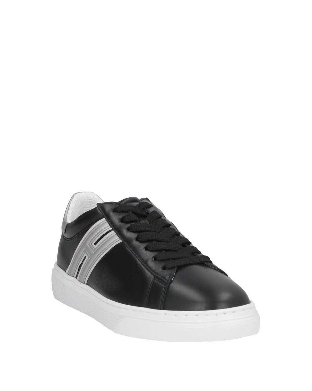 Hogan Black Sneakers Leather