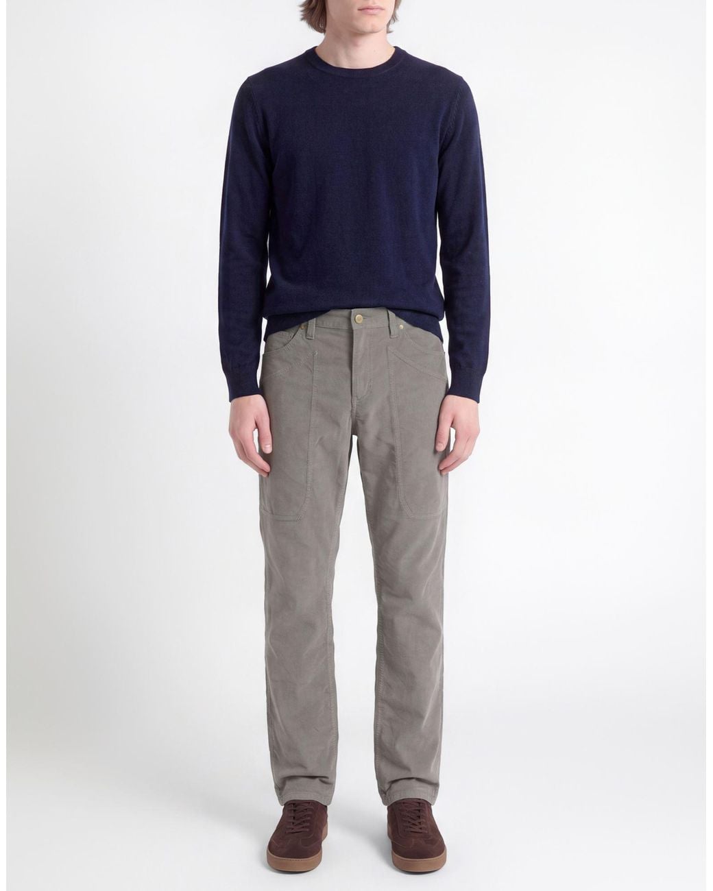Jeckerson Gray Trouser for men