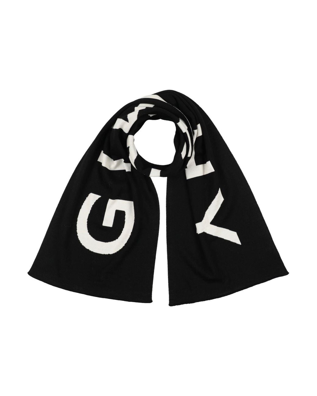Givenchy Black Scarf Wool