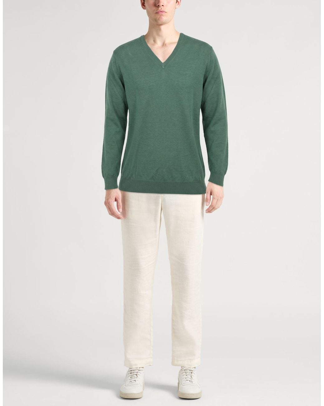 Pullover di Fedeli in Green da Uomo
