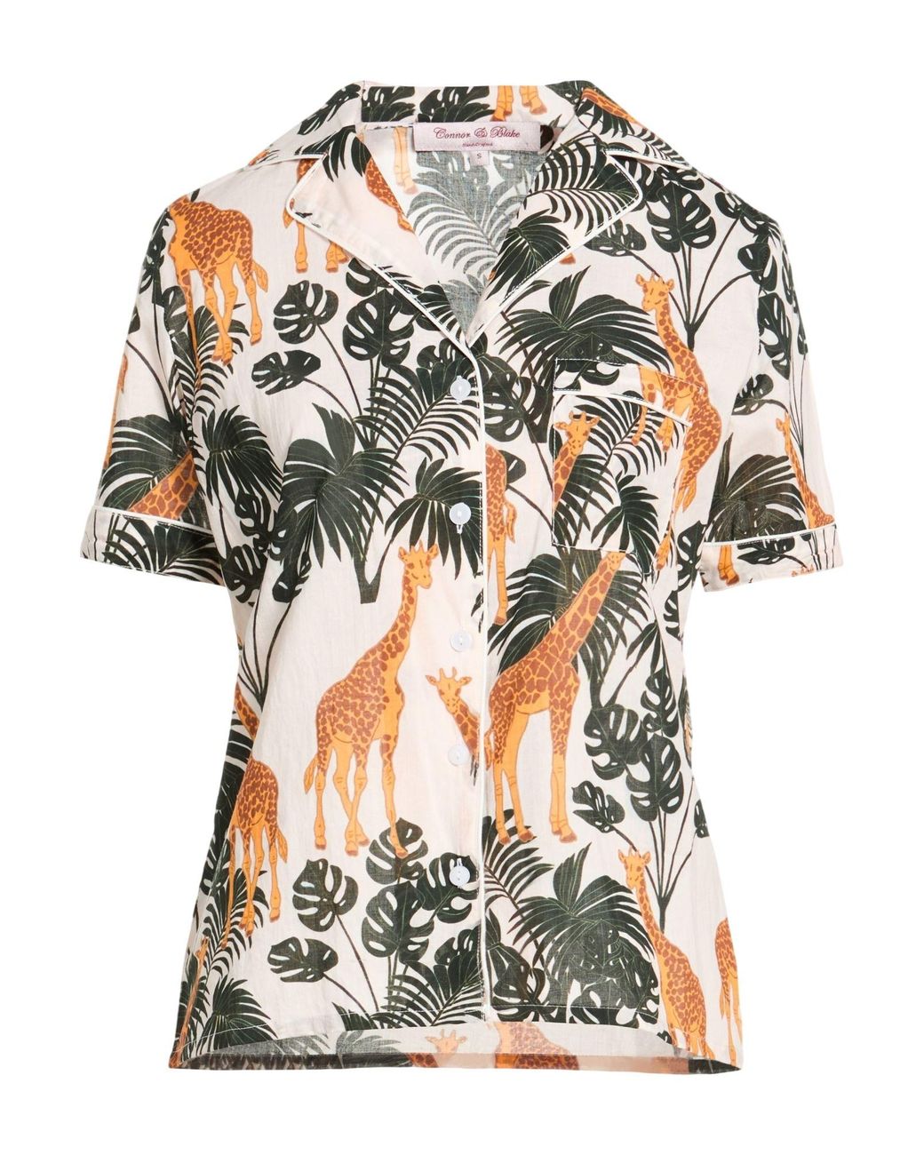 CONNOR & BLAKE White Shirt Cotton