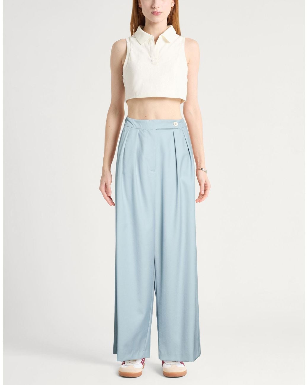 Dries Van Noten Blue Trouser