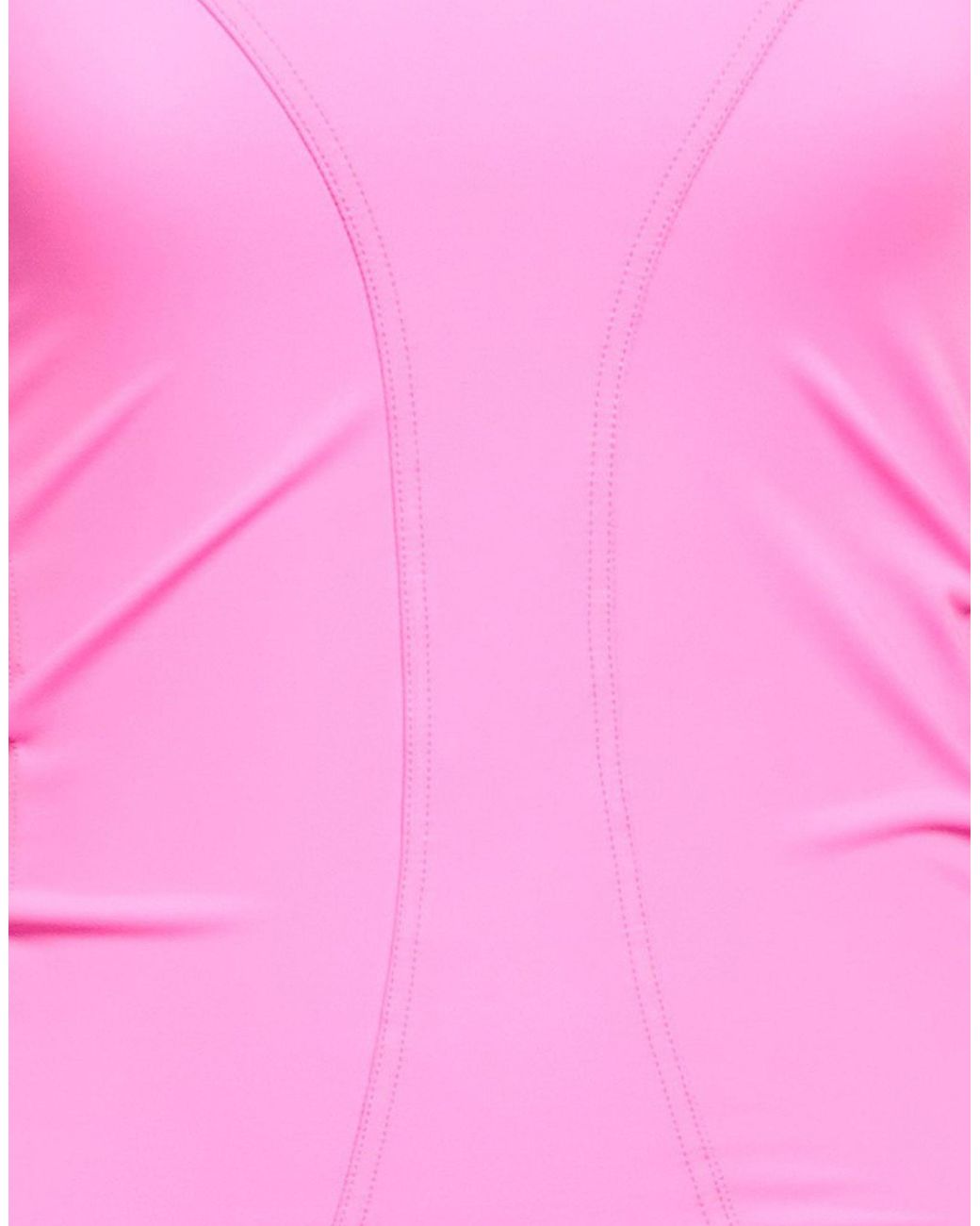 Vetements Pink Fuchsia Top Polyamide, Elastane