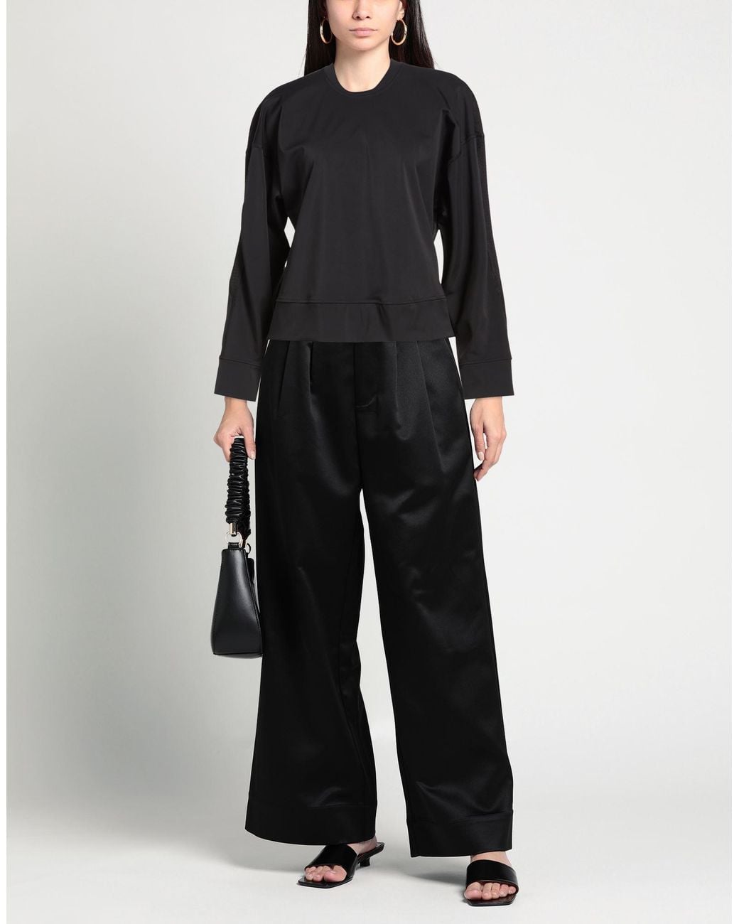 Esemplare Black T-Shirt Polyamide, Elastane