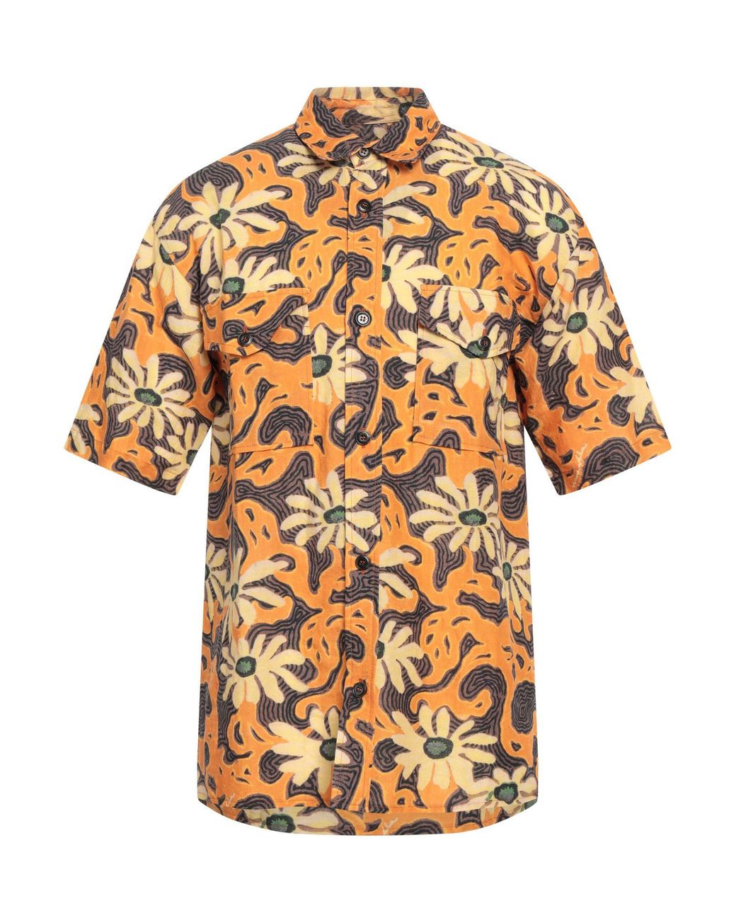 Nanushka Orange Shirt for men