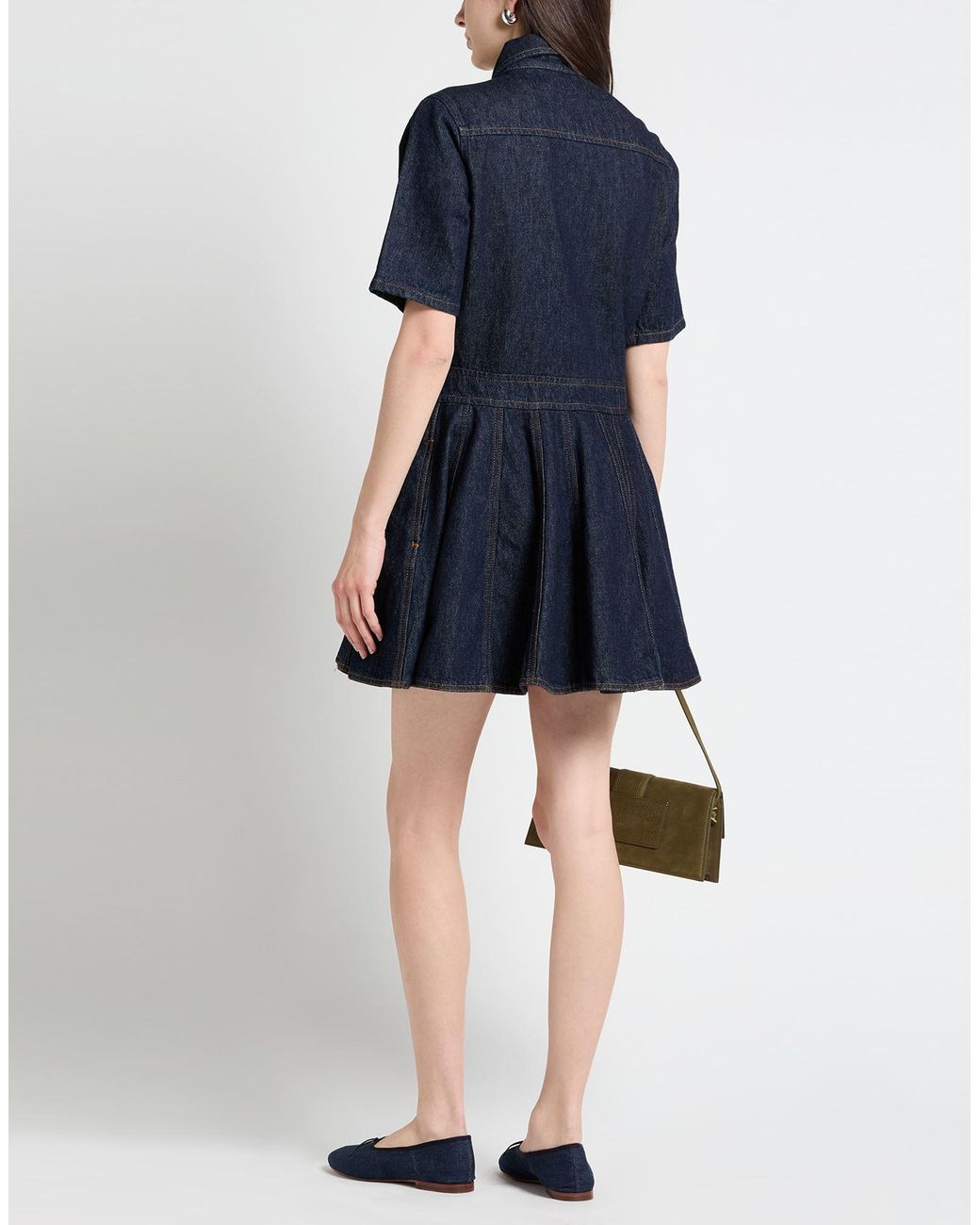 MSGM Blue Mini Dress