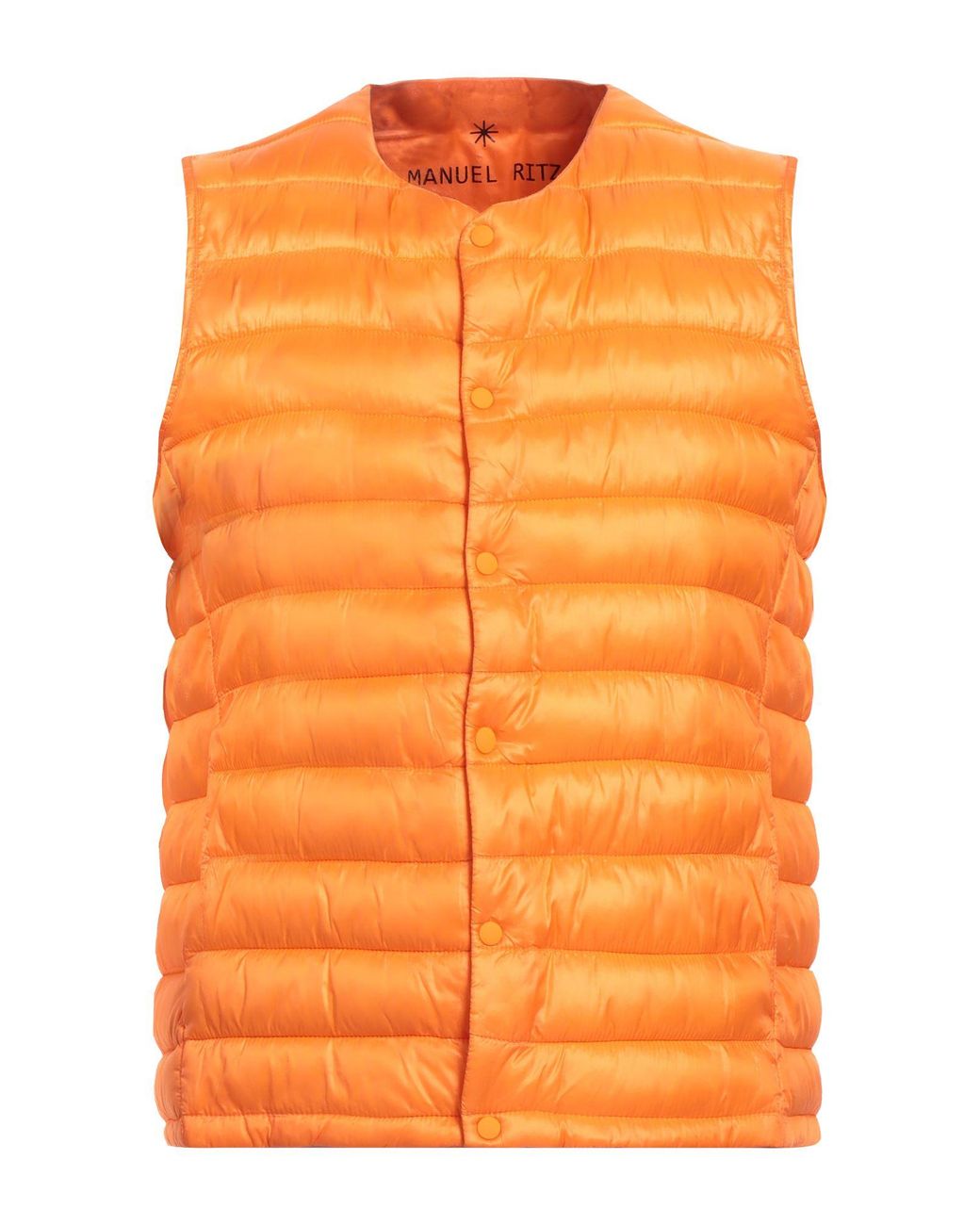 Manuel Ritz Orange Puffer for men