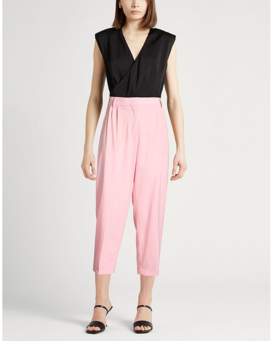 Erika Cavallini Semi Couture Pink Pants