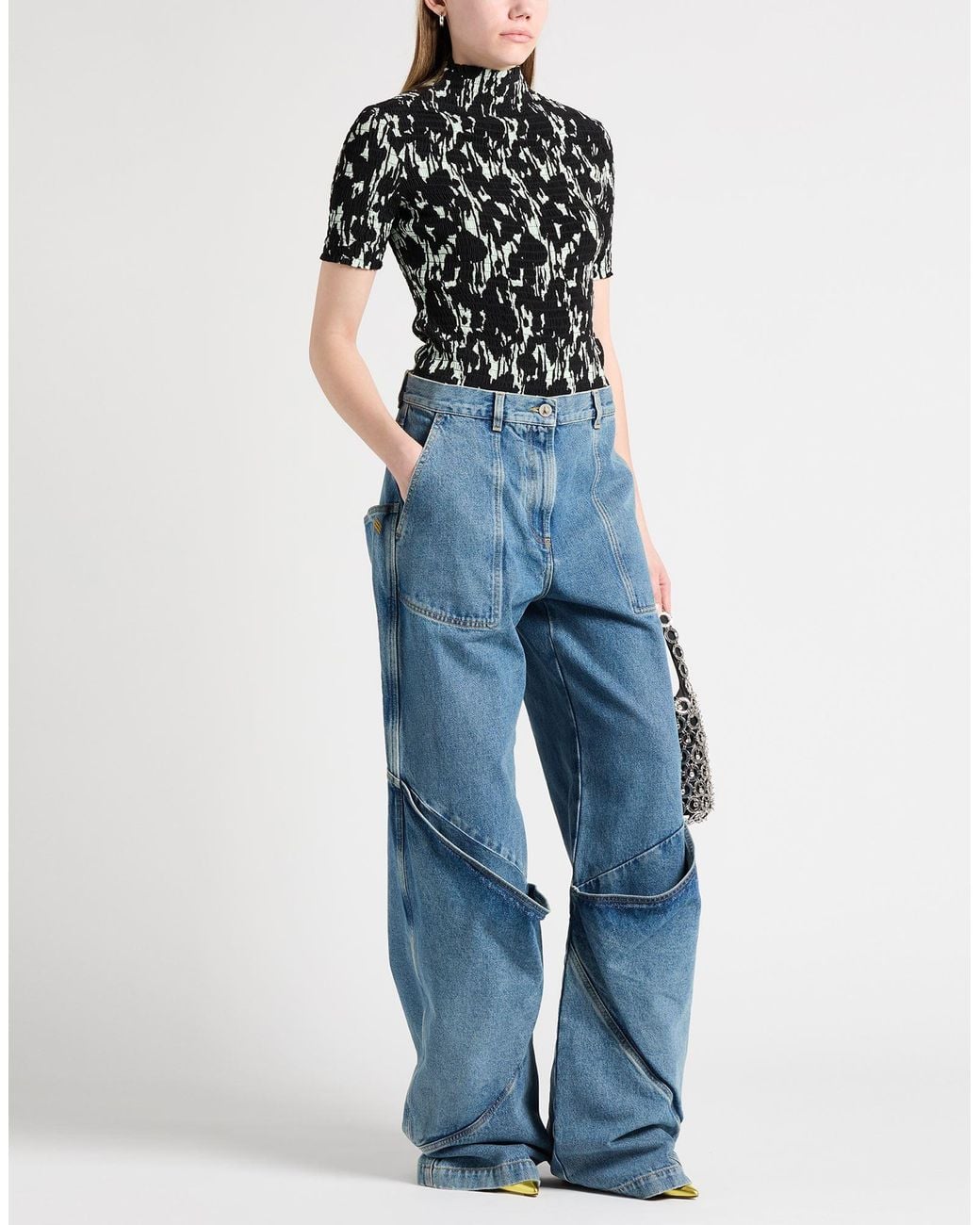 The Attico Blue Jeans