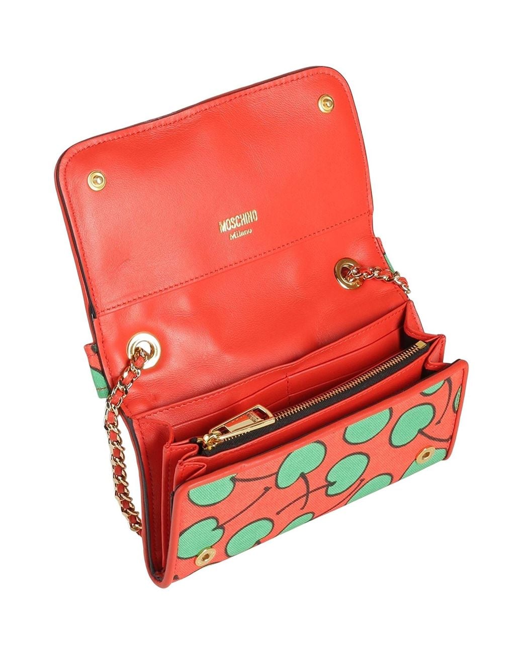 Moschino Red Shoulder Bag