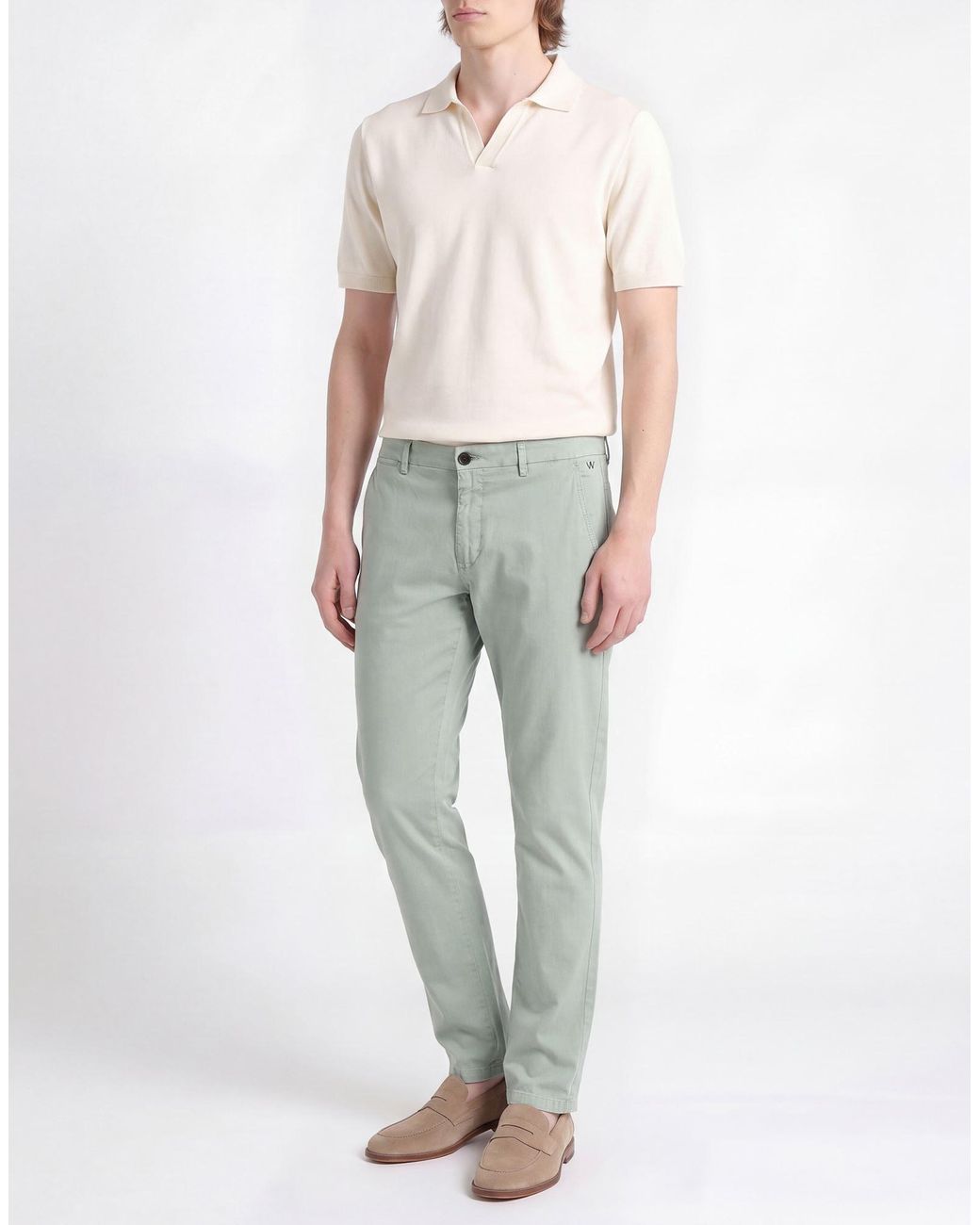 Windsor. Green Light Pants Cotton, Elastane for men