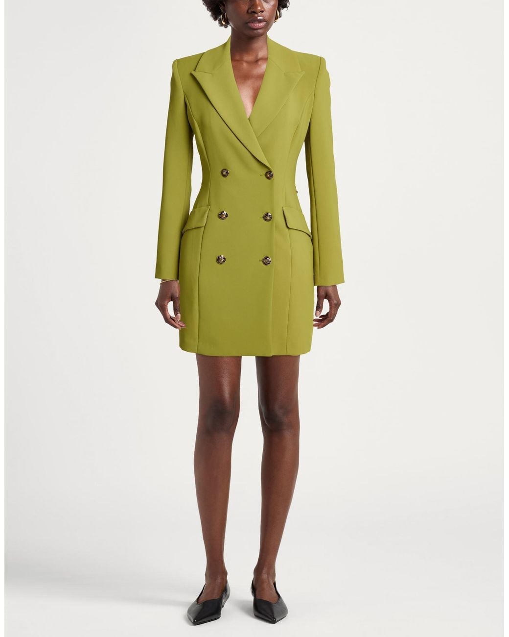 Elisabetta Franchi Green Mini Dresses