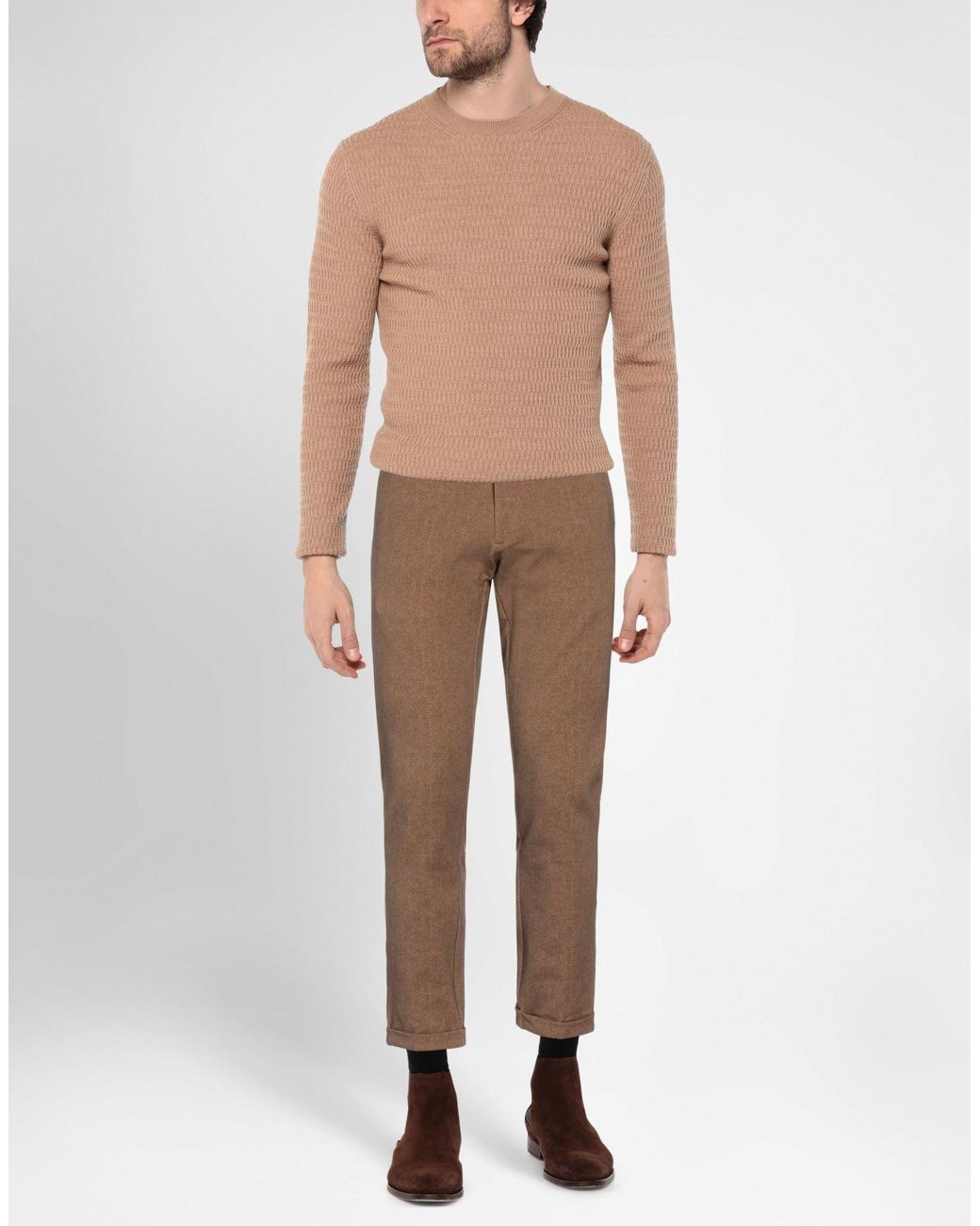 AT.P.CO Brown Pants for men