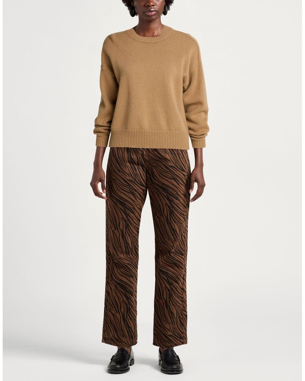Alpha Studio Brown Sweaters
