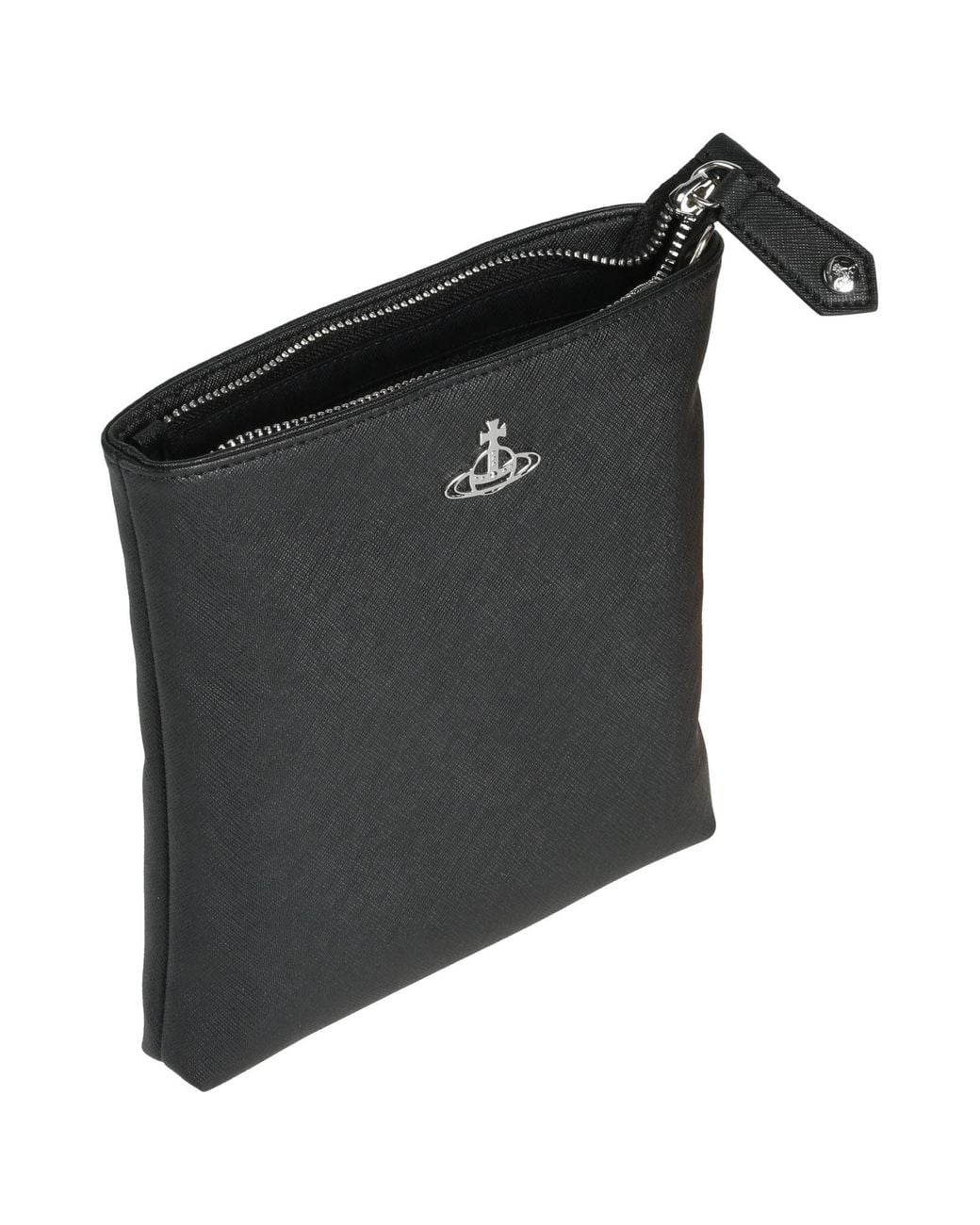 Vivienne Westwood Black Cross-Body Bag Textile Fibers