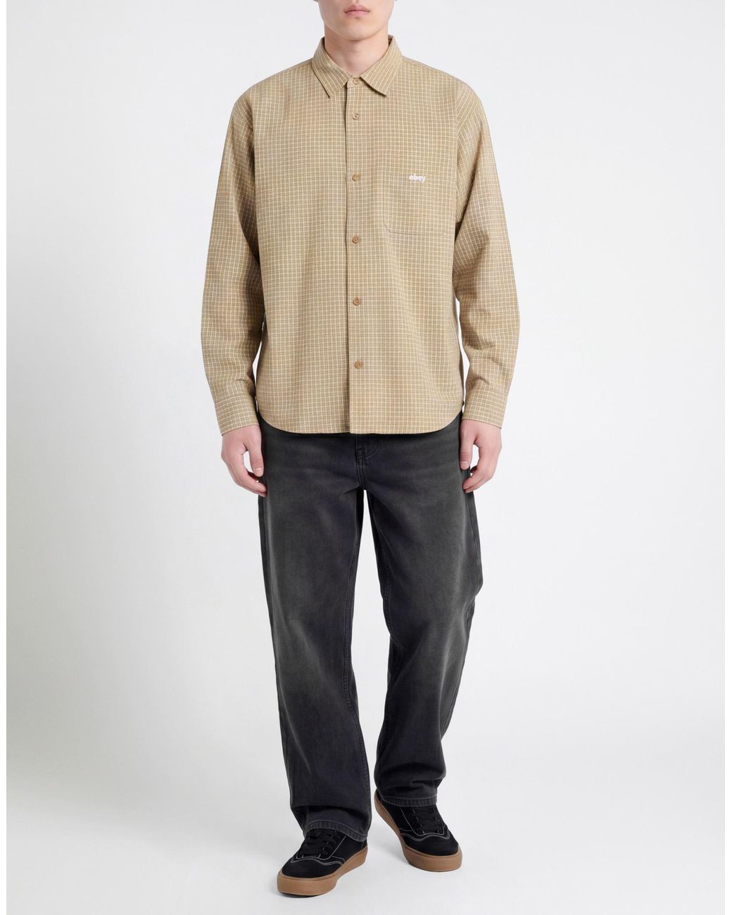 Obey Natural Shirt for men