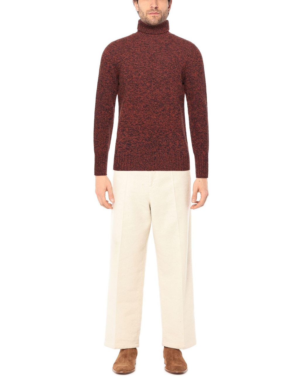Drumohr Red Turtleneck for men
