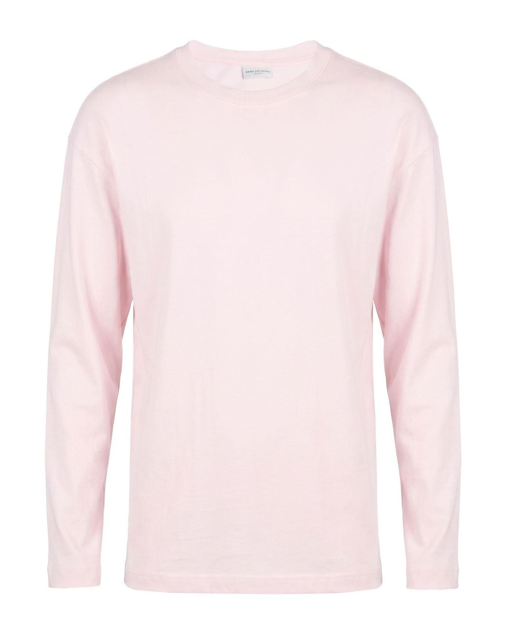 Dries Van Noten Pink T-Shirt Cotton for men