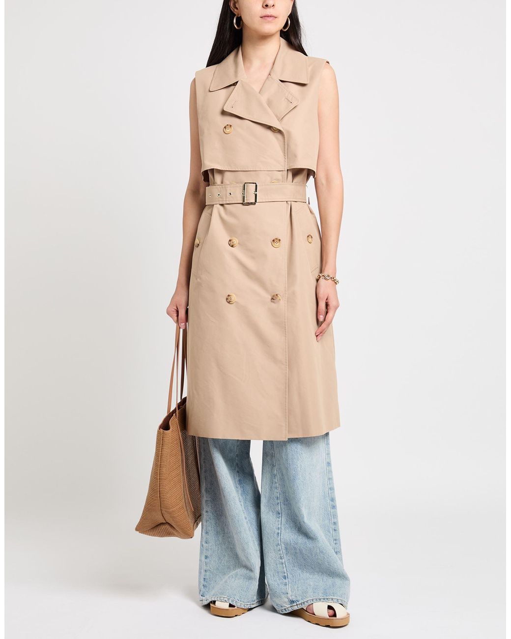 Liu Jo Natural Overcoat & Trench Coat