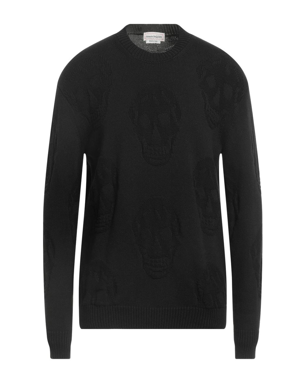 McQueen Black Sweater for men
