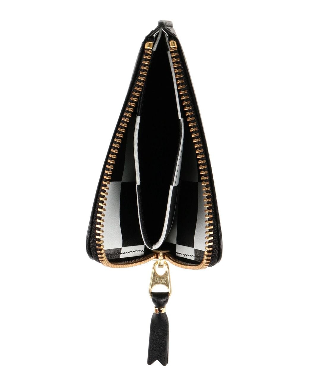 Comme des Garçons Black Coin Purse Soft Leather for men