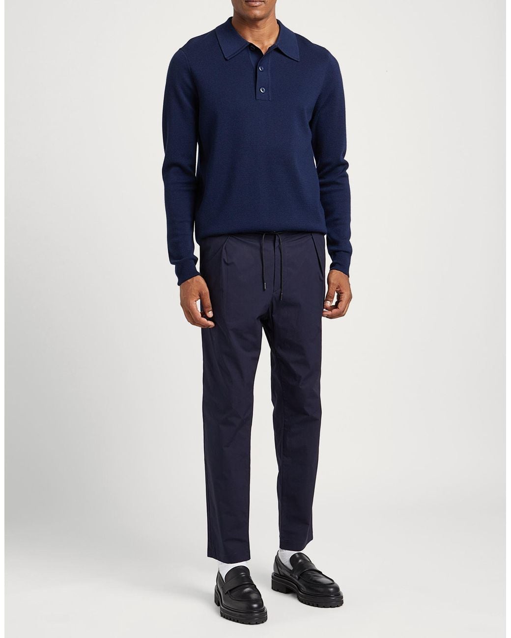 Michael Coal Blue Trouser for men