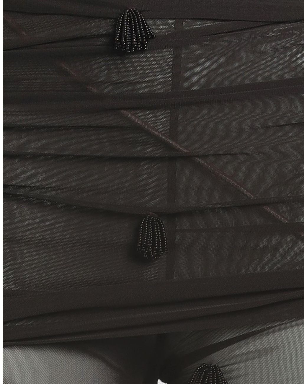 Jacquemus Gray Dark Pants Polyamide, Elastane