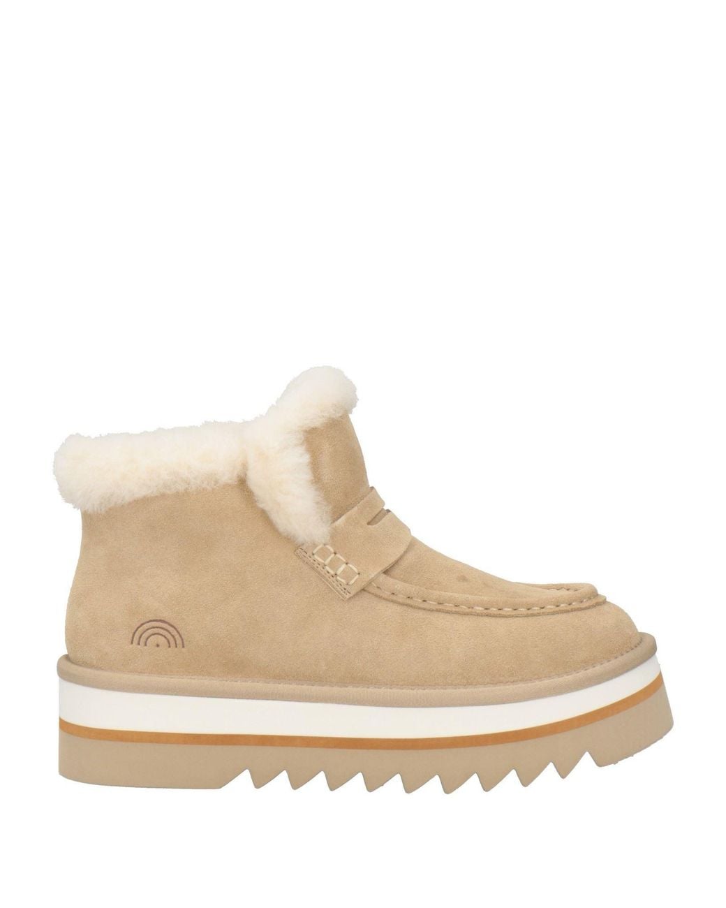 MISS OLIVIA Natural Ankle Boots