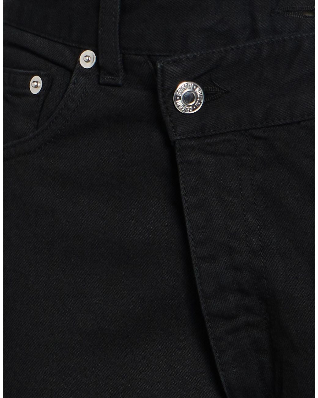 Grifoni Black Denim Shorts