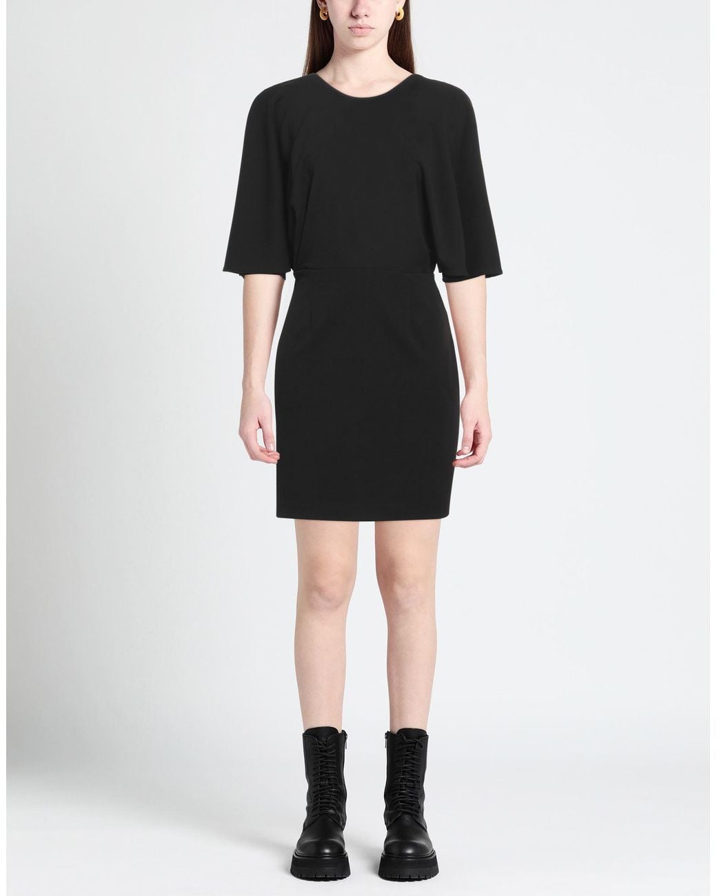 .., merci italia Black Mini Dress