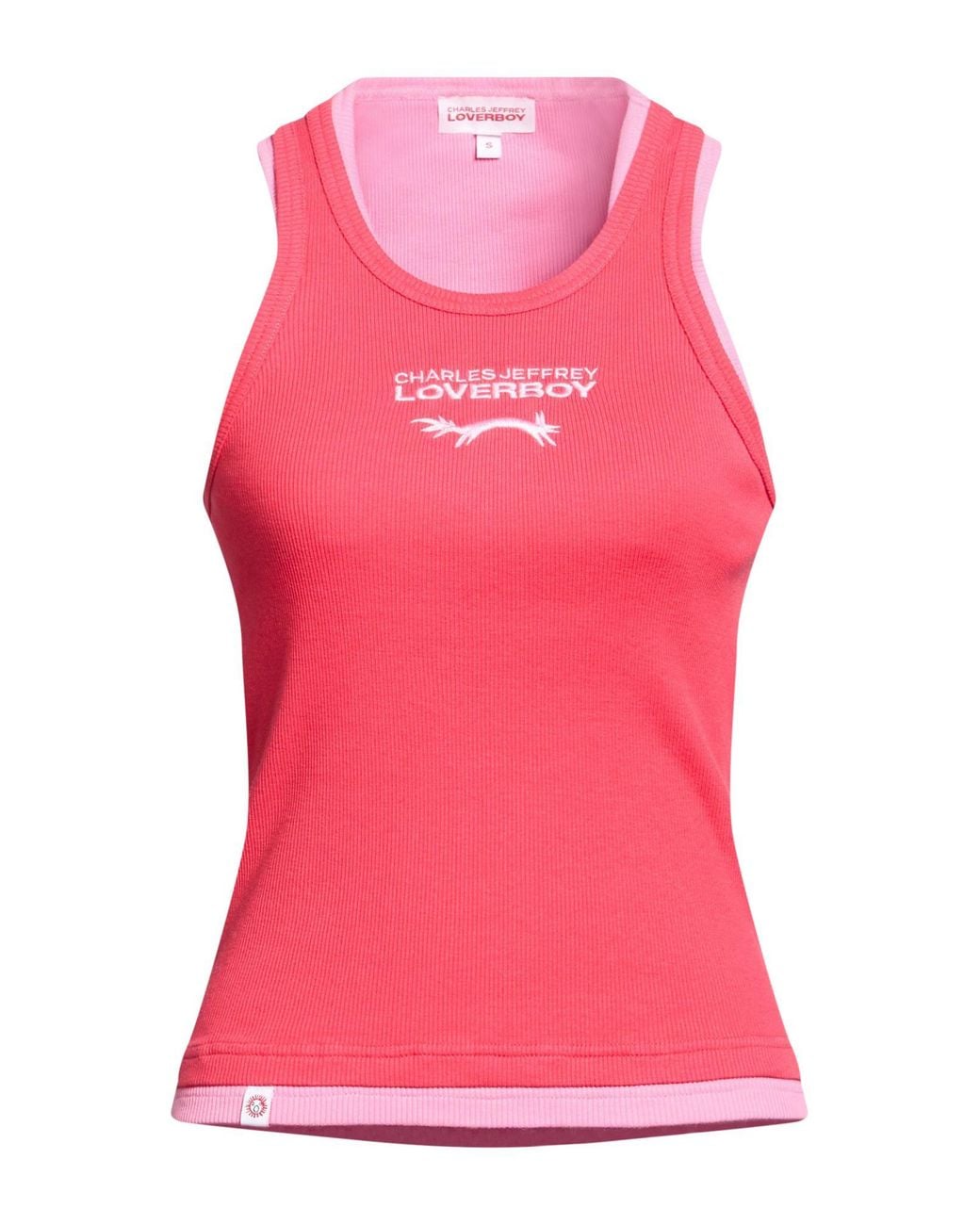 Charles Jeffrey Pink Tank Top