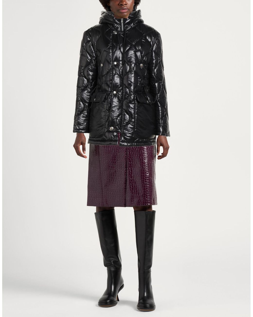 Department 5 Black Puffer Polyester, Polyamide, Polypropylene