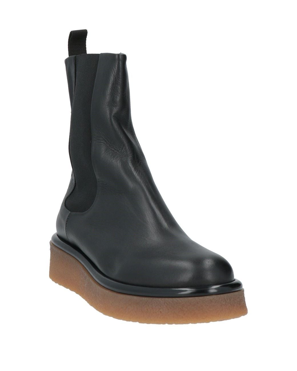 Halmanera Black Ankle Boots Leather