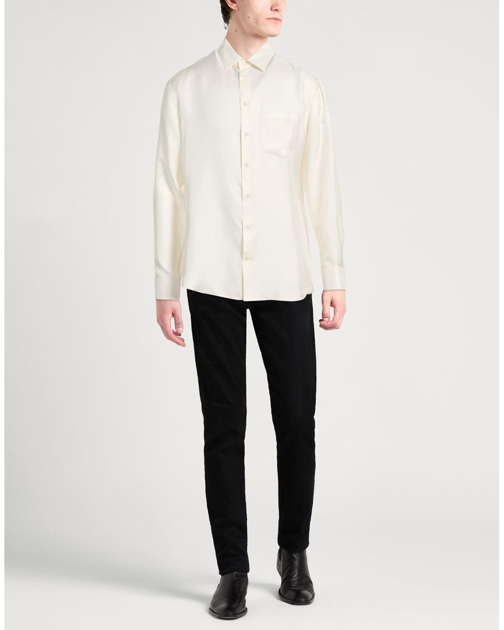 Giorgio Armani White Shirts for men