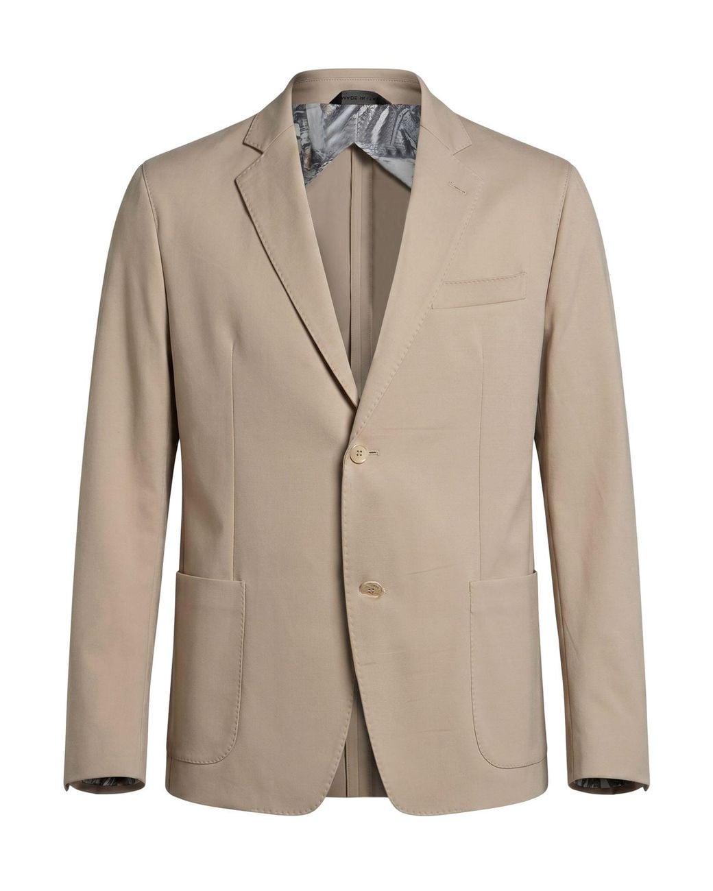 Havana & Co. Natural Blazer Cotton, Polyamide, Elastane for men