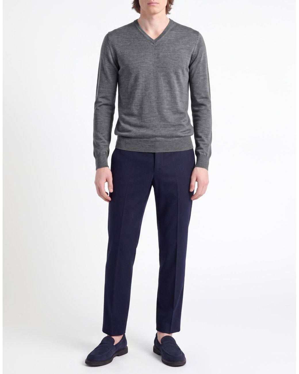 Pullover Aragona de hombre de color Gray