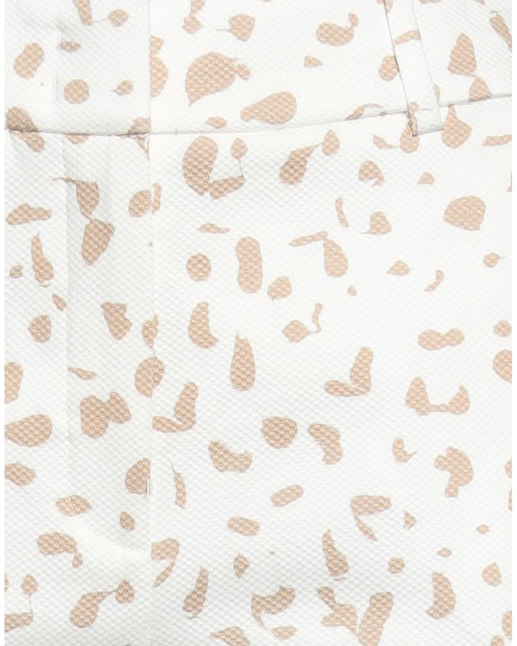 Peserico White Pants Cotton, Elastane