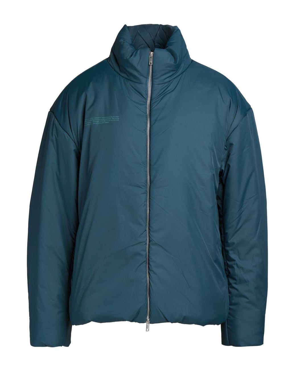 PANGAIA Blue Slate Puffer Recycled Polyamide for men