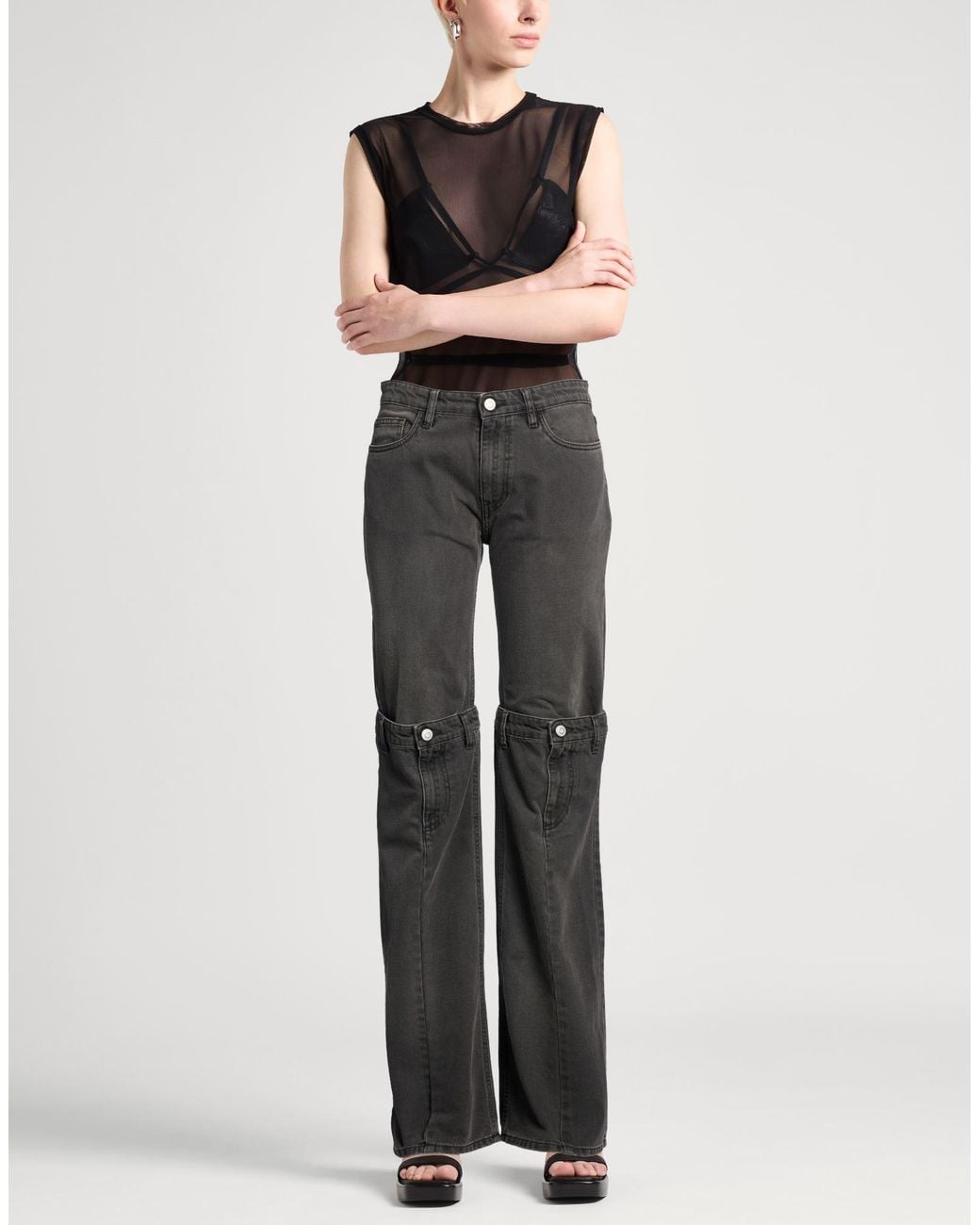 Coperni Gray Jeans