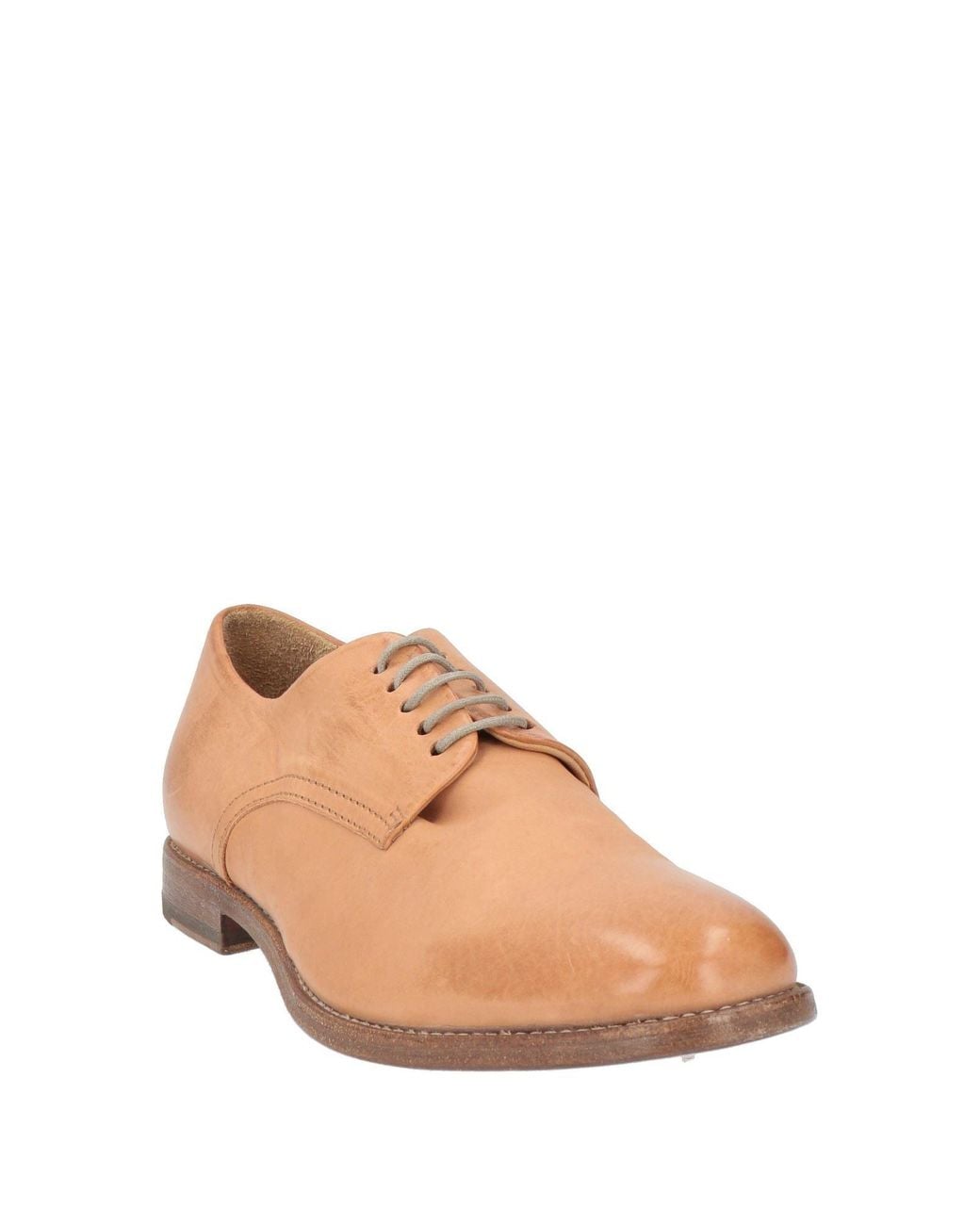 Moma Pink Lace-Up Shoes
