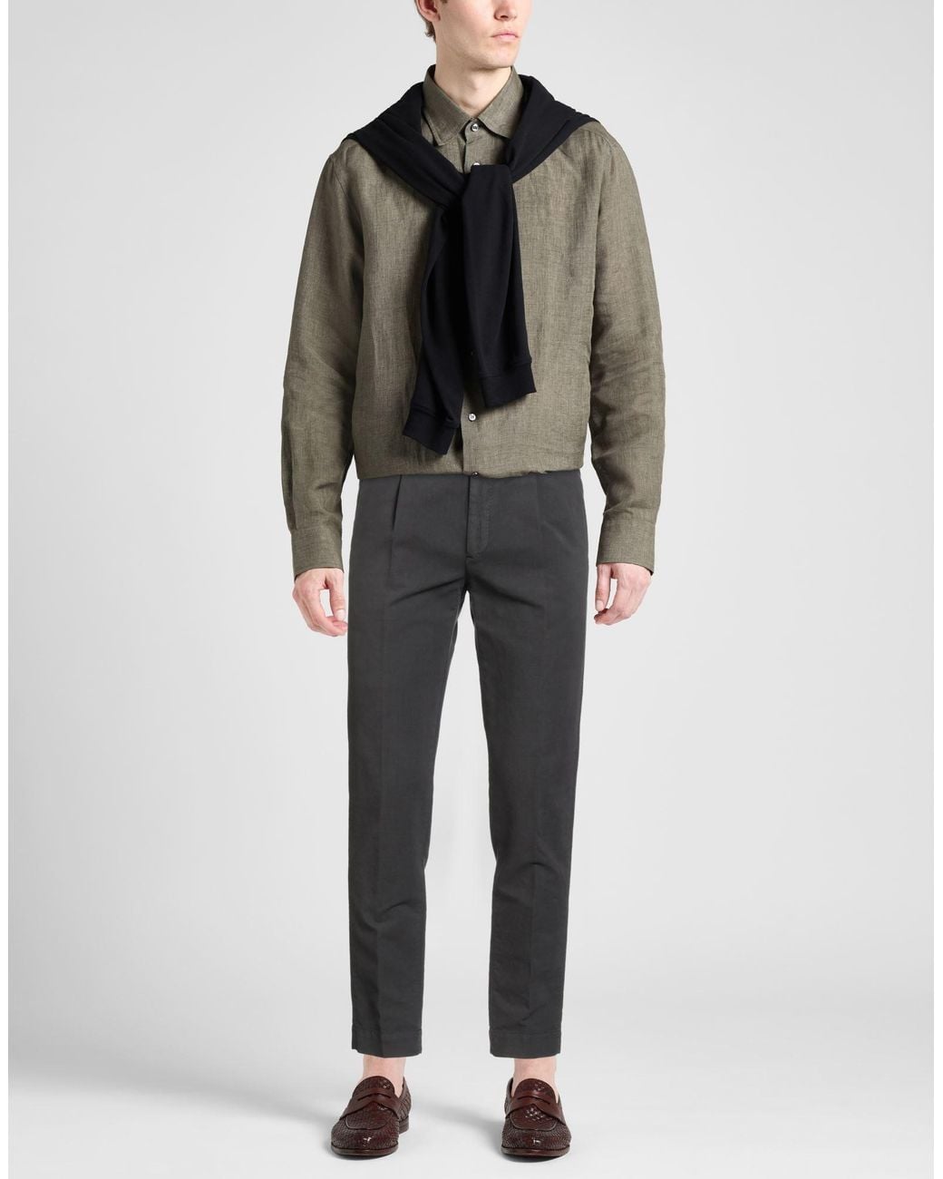 Incotex Gray Pants for men