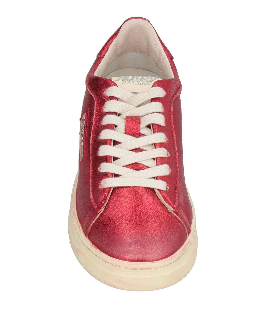Autry Pink Sneakers Leather