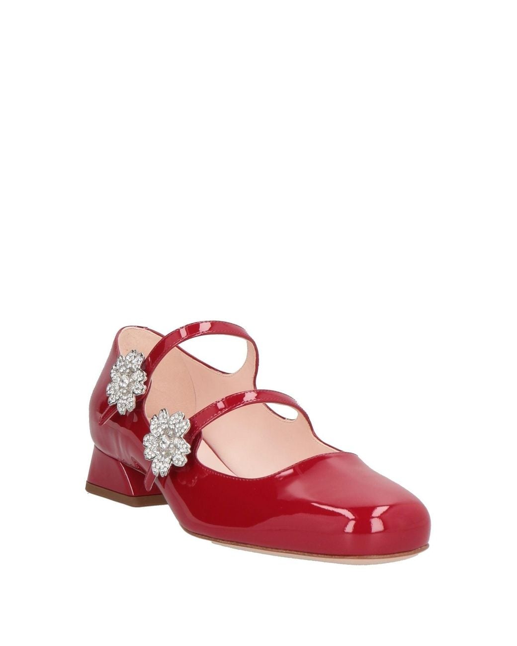 Roger Vivier Red Ballet Flats