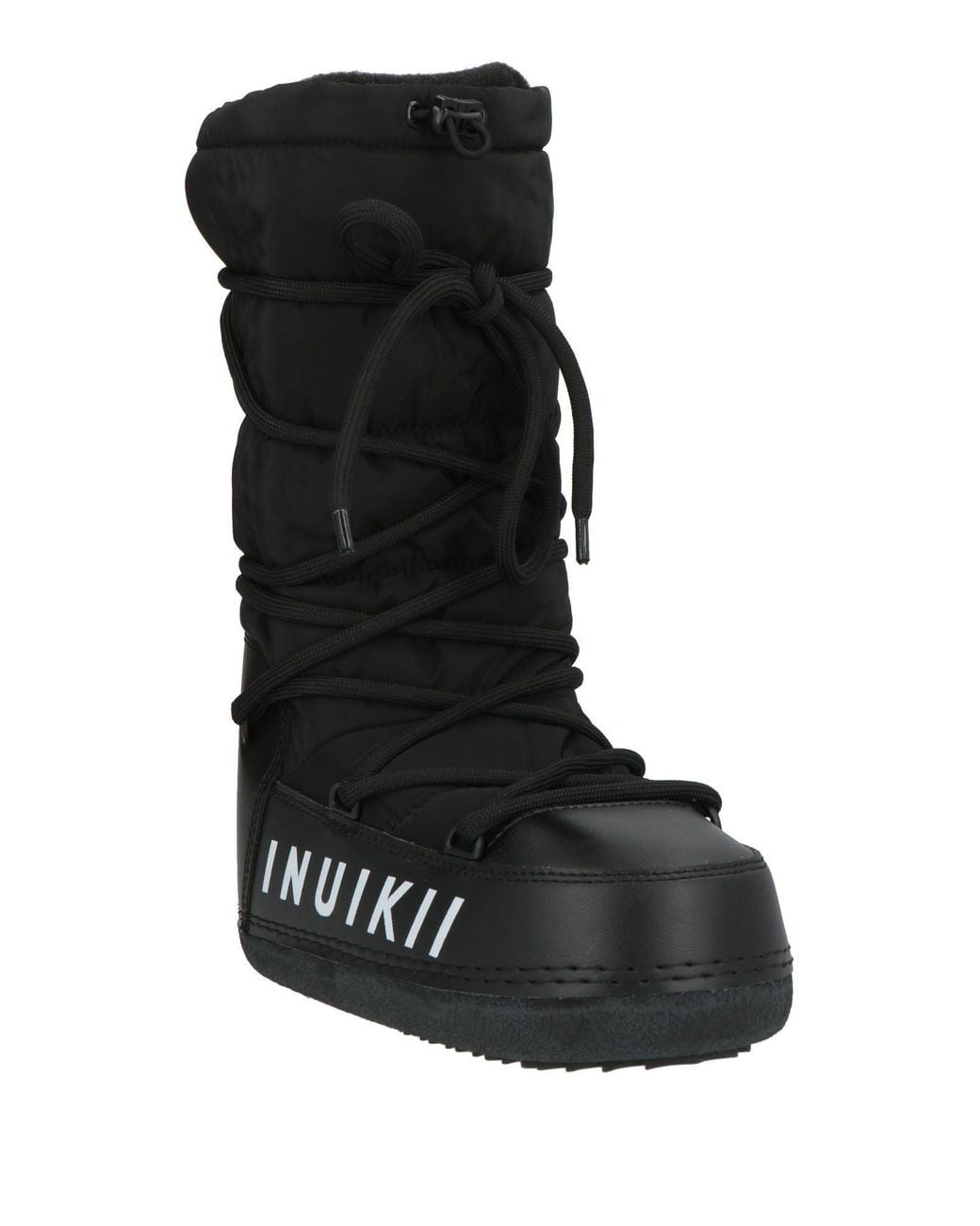 Inuikii Black Boot Textile Fibers, Synthetic Fibers