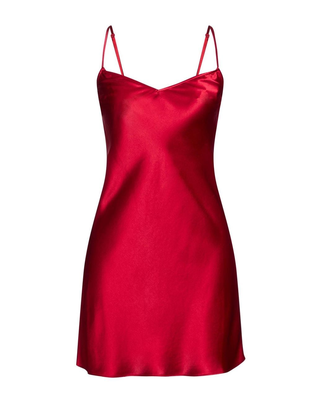Staud Red Mini Dress